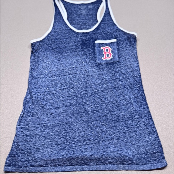 Majestic Threads Tops - Majestic Threads Women’s Boston Red Sox Racerback Tank Top